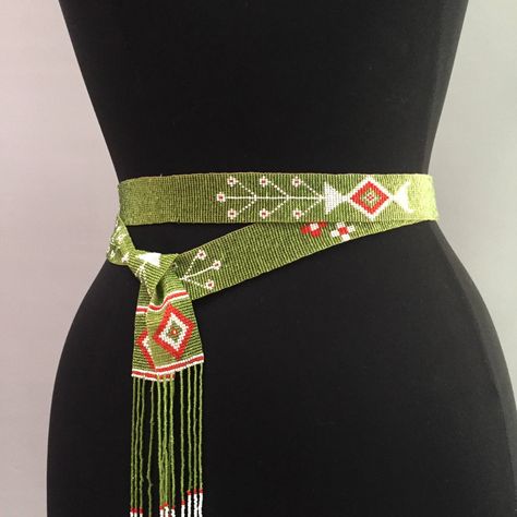 Beaded Clothing Diy, Xhosa Beads, Bead Clothes, Beaded Necklace Ideas, Bead Belt, African Beads Necklace, Simple Hand Embroidery Patterns, The 20s, Ribbon Skirts