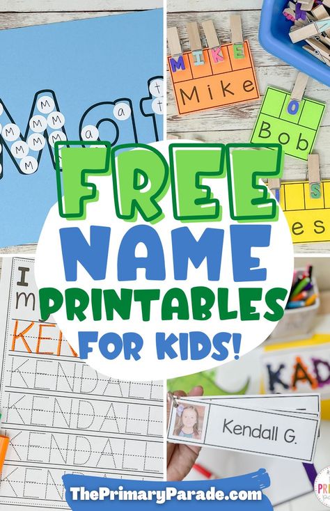 name recognition activities Prek Name Writing Practice, Preschool Name Activities, Kindergarten Name Activities, Name Recognition Activities, Preschool Name Recognition, Real Witchcraft, Name Writing Activities, Name Activities Preschool, Shapes Math