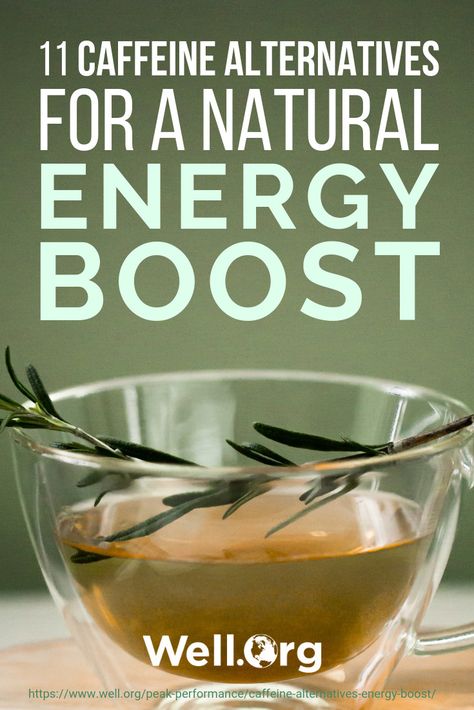 11 Caffeine Alternatives For A Natural Energy Boost | Increase your energy levels throughout the day with these #caffeinealternatives. You’ll think twice next time you reach for another cup of Joe again! #wellorg Caffeine Alternatives, Caffeine Free Drinks, Caffeine Drinks, Feeling Low, Energy Tea, Energy Booster, Boost Energy Naturally, Natural Caffeine, Energy Foods