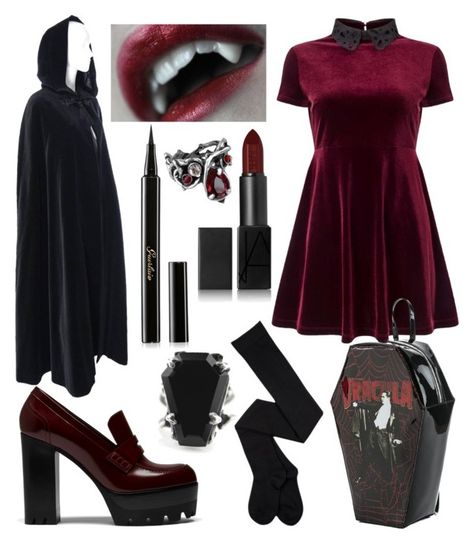 Modern Vampire by sknipa on Polyvore featuring polyvore fashion style Miss Selfridge Yves Saint Laurent Mulberry NARS Cosmetics Guerlain modern clothing Casual Vampire Outfits, Vampire Clothing, Modern Vampire, Vampire Outfit, Modern Vampires, Vampire Fashion, Vampire Dress, Vampire Diaries Outfits, Vampire Clothes