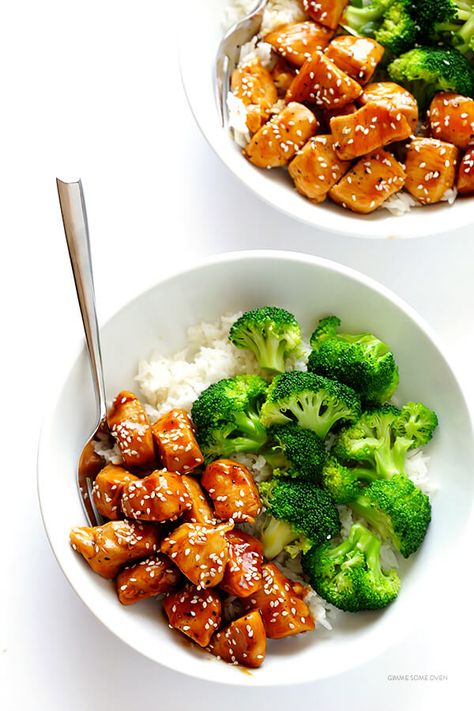 Teriyaki Chicken Recipe, Plats Healthy, Chicken Teriyaki Recipe, Resep Diet, Makanan Diet, Teriyaki Chicken, Idee Pasto Sano, Healthy Food Choices, Asian Inspired