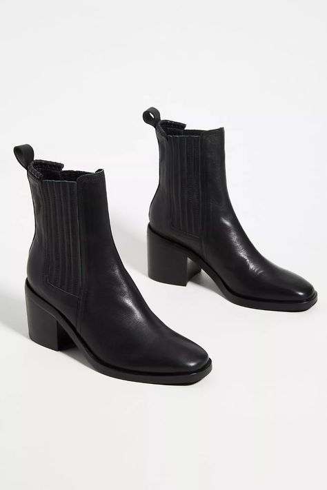 Silent D Naydo Heeled Ankle Boots | Anthropologie Tall Shaft Ankle Boots, Pie, Fall Nashville, Cute Outfits For Fall, Slim Boots, Fall Ankle Boots, Leather Ankle Boots Women, Edgy Shoes, Mom Fits