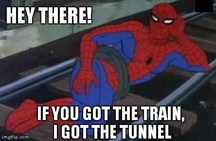 Sexy Railroad Spiderman Meme - Imgflip Memes, Funny, The Worst, Spiderman, Twitter