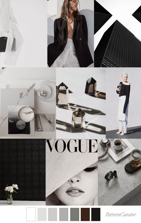 CHIC NOIR by Pattern Curator Croquis, Mood Board Fashion Inspiration, Pattern Curator, Concept Board, Mood And Tone, Mood Board Inspiration, Fashion Mood Board, Fashion Portfolio, Fashion Marketing