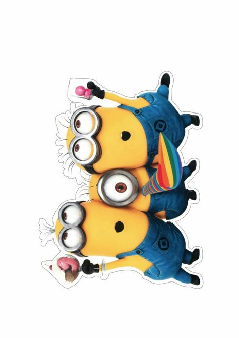 Minion Party Theme, Minion Stickers, 3 Minions, Minion Theme, Halloween Office, Minion Banana, Minion Birthday Party, Minion Pictures, Minion Cake