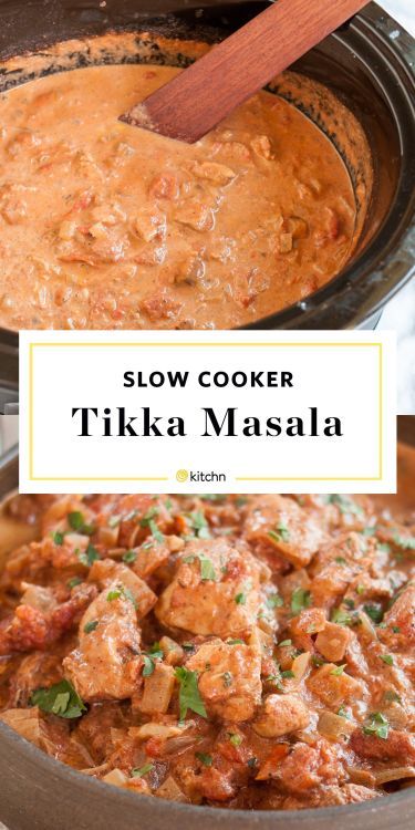 Chicken Tikka Masala Slow Cooker, Slow Cooker Tikka Masala, Poulet Tikka Masala, Chicken Tikka Masala Recipes, Easy Slow Cooker Chicken, Tikka Masala Recipe, Chicken Slow Cooker Recipes, Chicken Tikka Masala, Masala Recipe