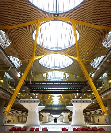 Santiago Calatrava, Zaha Hadid, Facade Engineering, Richard Rogers, Airport Terminal, Airport Design, Airports Terminal, Roof Light, Structural Engineering