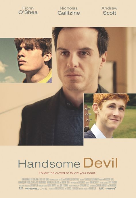 Handsome Devil Movie, Queer Cinema, Handsome Devil, Andrew Scott, Film Inspiration, Movie Fashion, Room Posters, Movie Characters, Movies To Watch