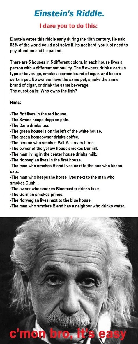 Yes! I did it! A fun brain exercise. :) Einstein Riddle, E Mc2, I Dare You, To Infinity And Beyond, Brain Teasers, Figure It Out, Riddles, Mind Blown, X Men