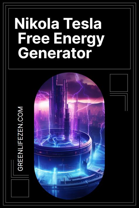 Discover the revolutionary Nikola Tesla Free Energy Generator 🔋🌍 Harnessing electricity from the air, this sustainable solution has the potential to meet global energy needs on a mass scale. 💡🌱 Learn how it works, its challenges, and its future potential as a viable energy solution. #Tesla #FreeEnergy #Sustainability 🚀🔌 Nikola Tesla Free Energy, Tesla Generator, Tesla Free Energy, Future Energy, Solar Energy Projects, Free Energy Generator, Solar Power Diy, Energy Generator, Energy Transfer