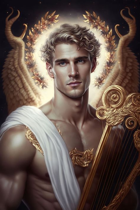 12 Olympians, Art Greek Mythology, Apollo Art, Apollo Greek, Artemis Goddess, Son Of Zeus, Classical Mythology, Greek Gods And Goddesses, Greek And Roman Mythology