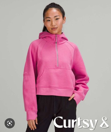 Scuba Jacket, Lululemon Hoodie, Lululemon Scuba Hoodie, Lululemon Define Jacket, Half Zip Hoodie, Lululemon Scuba, Pink Blossom, Women Hoodies Sweatshirts, Lululemon Women