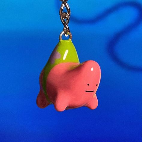 Instagram • Direct Fimo, Squidward Glasses Holder Clay, Paper Clay Ideas, Funny Clay Figures, Art Ideas Clay, Spongebob Clay Art, Cute Paper Ideas, Clay Crafts Cute, Air Dry Clay Keychain