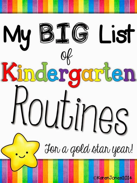 routines and procedures for kindergarten Kindergarten Routines, Routines And Procedures, Kindergarten Classroom Management, Beginning Of Kindergarten, Classroom Procedures, Education Positive, Classroom Routines, Kindergarten Fun, Kindergarten Class