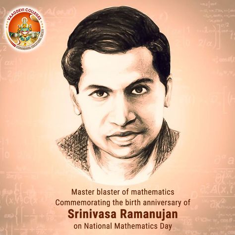 Honouring Srinivasa Ramanujan, a pioneer of Mathematics who made extraordinary contributions to mathematical analysis, number theory, infinite series & continued fractions #NationalMathematicsDay #NationalMathematicsDay2019 #SrinivasaRamanujanBirthAnniversary #SrinivasaRamanujan Ramanujan Images, Srinivasa Ramanujan Drawing, Srinivasa Ramanujan Hd Images, Ramanujan Mathematics, National Mathematics Day, Mathematics Day, Srinivasa Ramanujan, Deadpool Cartoon, Mathematical Analysis