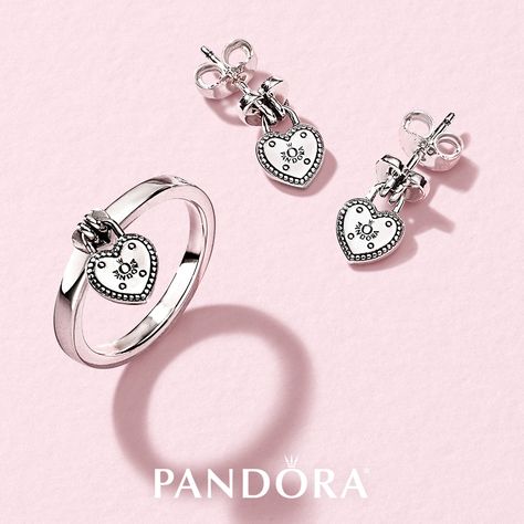 #DOCelebrate love with the NEW Lock Your Promise collection from PANDORA. The perfect statement to show you love forever. #PANDORA #shopbarnes #shoplocal #valentines #DOLove Ring Pandora, Love Is Forever, Heart Padlocks, Makeup Tattoos, Celebrate Love, Love Forever, Jewelry Photography, Pretty Jewellery, Pandora Charms