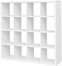 Expedit re-purposed as bed frame for maximum storage - IKEA Hackers Kallax Shelving Unit, Bookcase Organization, Organizer Shelf, Toy Storage Organization, Cube Shelves, Kallax Ikea, Cube Organizer, Kids Bookcase, Better Homes And Garden