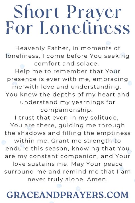 Seeking prayers for loneliness? We hope you can use these 12 tender prayers when you feel lost and alone even when surrounded by people. Click to read all prayers for loneliness. Surrounded By People, When You Feel Lost, I Feel Lost, Deliverance Prayers, Love Scriptures, Understanding The Bible, Feel Lost, Spiritual Prayers, Prayers For Healing