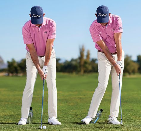 Worth a Shot: Here’s an easy drill to groove the lower body action you need for solid strikes. Body Action, Golf Drills, Memorable Quotes, Common Sense, Lower Body, Apple News, Banking, Comedians, Take Care