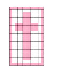 Life Is Good: Filet Crochet Cross Chart .. free chart Filet Crochet Cross Bookmark Pattern, Filet Crochet Cross Patterns Free, Modern Filet Crochet, Free Filet Crochet Patterns Charts, Small Filet Crochet Charts, Filet Crochet Patterns Free Charts, Tapestry Crochet Patterns Charts, Filet Crochet Patterns Free, Fillet Crochet Charts