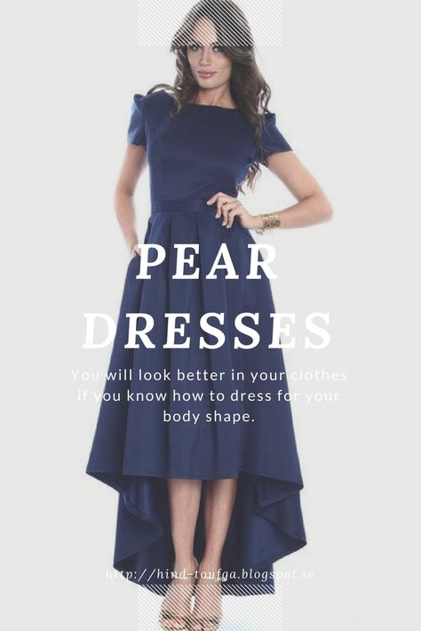 Event Dresses For Pear Body Shape - MadeByHind Dresses For Pear Body Shape, Dress For Pear Shaped Women, Pear Body Shape Fashion, Pear Fashion, Pear Body Shape Outfits, Pear Shaped Dresses, Pear Shape Fashion, Body Dresses, Pear Shaped Outfits