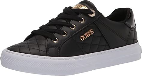 Amazon.com | GUESS Women's Loven Sneaker | Fashion Sneakers Las Vegas Fashion, Guess Fashion, Guess Sneakers, Guess Logo, Bold Logo, Kids Luggage, Trending Fashion, Fashion Colours, Heel Type