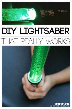 Diy Lightsaber, Star Wars Crafts, Star Wars Diy, Kids Light, Learning Tips, Activities For Boys, Homemade Toys, Bubble Wands, Crafts For Boys