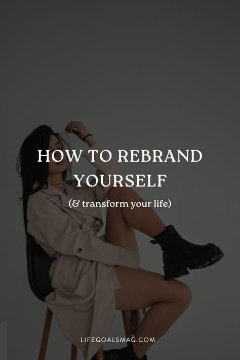 A guide to rebranding yourself and changing your life completely. It’s time to take control of your life and start becoming her. New Me Ideas, How To Start Changing Your Life, Ways To Change Your Life, Fashion Questions, How To Change Your Look Completely, Rebrand Myself, Change Yourself, Elevate Your Life, Glam Life