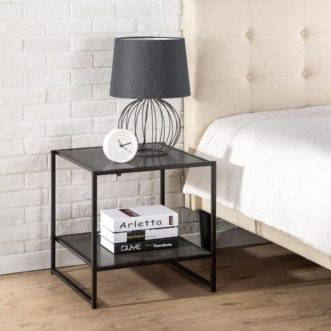 Best Bedroom Furniture From Amazon 2020 | POPSUGAR Home Cheap Nightstand, Interior Hotel, Side End Table, Square Side Table, Modern Nightstand, Decoration Inspiration, Rectangular Coffee Table, Affordable Furniture, Night Stand