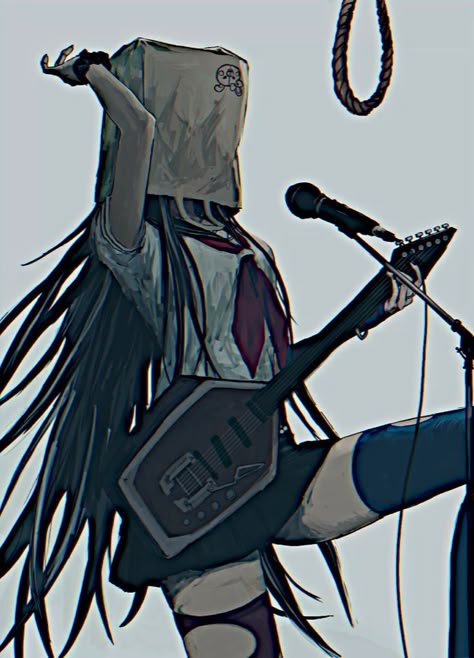 Ibuki Mioda, Danganronpa, Guitar, Hair