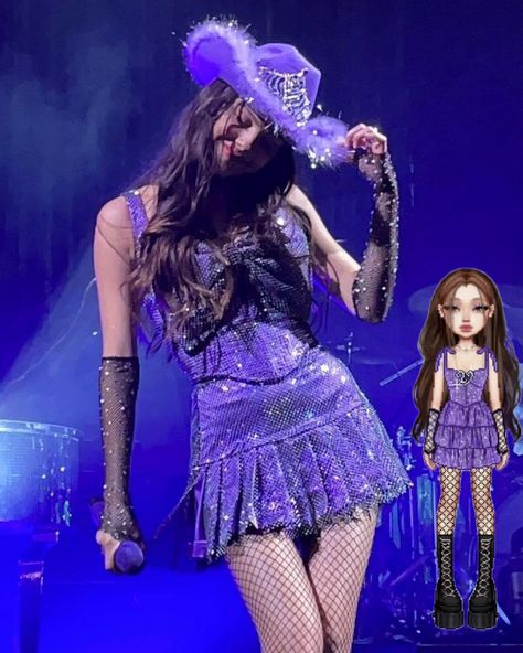 Concert Outfits, Olivia Rodrigo Concert, Cute Concert Outfits, Olivia + Core + Aesthetic, Summer Party Outfit, Purple Outfits, Concert Fits, Fav Celebs, Performance Outfit