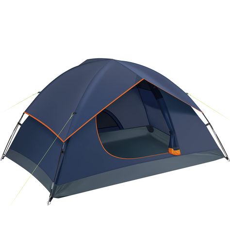 Ciays Camping Tent, Waterproof Family Tent with Removable Rainfly and Carry Bag, Lightweight Tent with Stakes for Camping, Tr Hike Essentials, Brighton Townhouse, Camp Tent, First Time Camping, Tent Material, 2 Person Tent, Retail Store Interior Design, Camping Gadgets, Float Trip