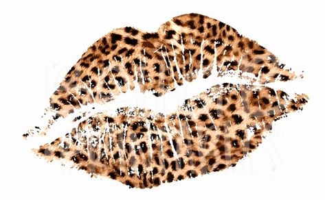 Sign Svg, Design Files, Easy To Use, Svg File, Leopard Print, Animal Print, Kiss, Lips, Design