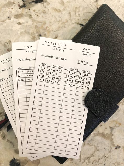 These cash envelope inserts are perfect for those who want to take control of their spending and finances. Perfectly sized to fit in Dave Ramsey's cash envelope system and other cash envelope sizes to easily track your expenses. A personal ring sized insert is also available in the following listing: https://www.etsy.com/ca/listing/887049605/printable-cash-envelope-personal-rings?ref=listing_published_alert Upon purchase, you will instantly receive this digital product which allows you to print Cash Envelopes System, Cash Envelope Categories List, Cash Evenlope System, Cash Envelopes Categories, Cash Envelope Template, Dave Ramsey Cash Envelope System, Expenses Printable, Cash Envelope Inserts, Cash Envelope System Categories