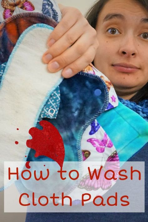 How to Wash Cloth Menstrual Pads Reuseable Pads, Reusable Feminine Pads, Diy Cloth Pads, Feminine Pads, Cloth Sanitary Pads, Mission Projects, Sanitary Towels, Womb Healing, Cloth Menstrual Pad