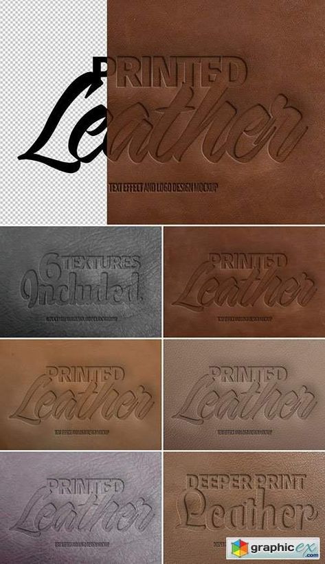 Leather Embossing Design, Leather Graphic Design, Branding Moodboard, Wedding Graphic Design, Embossed Text, Computer Design, Graphic Design Style, Texture Words, Photoshop Resources