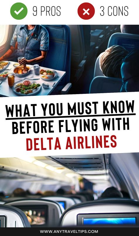 Delta Airlines Tips, Airline Travel Tips, Flying Hacks, Airplane Hacks, Delta Plane, Plane Hacks, Flying Tips, Airport Hacks, Flying Plane