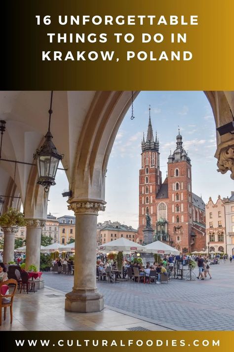 Krakow had never been on my travel bucket list in the past, but after visiting for a week in July, it became one of my most memorable cities to travel to! In this blog post I talk about Krakow as one of Central Europe's underrated destinations and 16 unforgettable things to do! Poland Culture, Southern Turkey, Travel 2024, Europe Bucket List, Wildlife Travel, Poland Travel, Senior Trip, Krakow Poland, Sustainable Travel