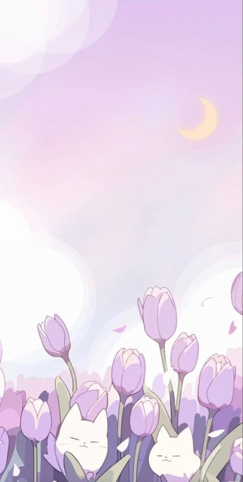 Cute Mobile Wallpapers, Funny Phone, Moon Baby, Dreamy Artwork, Cute Tumblr Wallpaper, Purple Wallpaper Iphone, Pretty Pics, Flower Background Wallpaper, Flowers Wallpaper