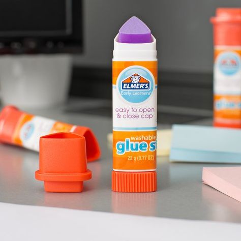 Aesthetic Glue, Glue Stick Aesthetic, Glue Stick, Scented Glue Sticks, Colored Elmers Glue, Cheetos Mac And Cheese, Elmers Glue Stick, Toy Kitchen Set, Stationary Art