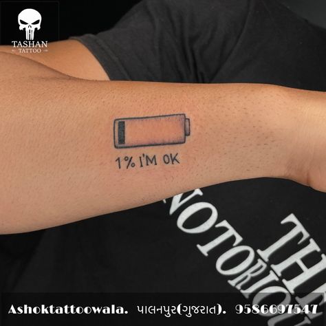 TashanTattoo
AshokTattooWala
S.20. Tirupati plaza
Opp. New bus stand
Near gd modi collage
Palanpur (gujrat)
9586697547
9687533310 Small Fancy Tattoo For Man, Fancy Tattoo For Boy, Fancy Tattoo For Man, Astronomical Tattoo, Small Tattoos For Guys Arm, Battery Tattoo, Simple Tattoos For Guys, Phrase Tattoos, Men's Small Tattoo