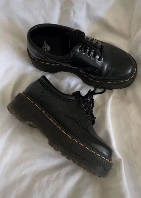 Smart Shoes Women, Black Shoes Aesthetic, 8053 Quad, Unif Shoes, Doc Martens Shoes, Trendy Shoes Sneakers, Dr Shoes, Oxford Shoe, December 23