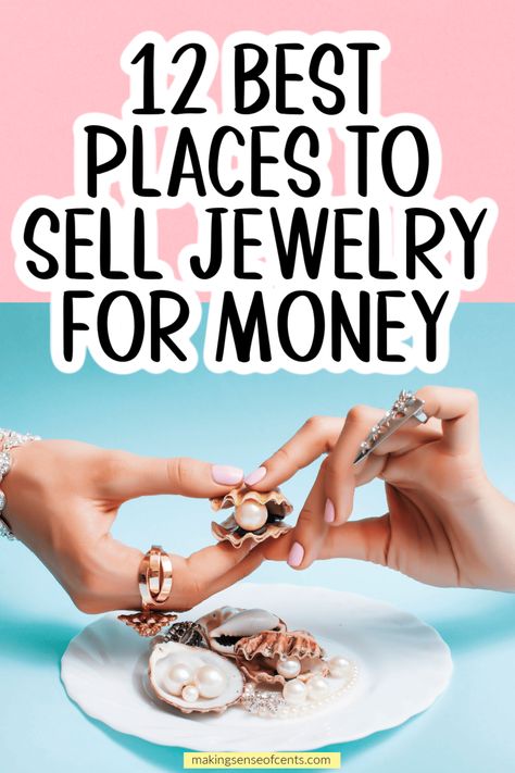 Where to Sell Jewelry: 12 Best Places To Sell Jewelry For Extra Money. Wondering where to sell jewelry that you don't need? Here are the best places to sell your unused jewelry to make extra money. sell necklaces, sell engagement rings, best places to sell jewelry online Pricing Jewelry To Sell, Trusted Affordable Vendors List For Customized Jewelry, How To Package Jewelry To Sell, How To Sell Jewelry Online, Selling Jewelry Online Small Businesses, How To Market Jewelry Business, How To Sell Jewelry, Jewerly Ideas Small Business, Jewllery Post