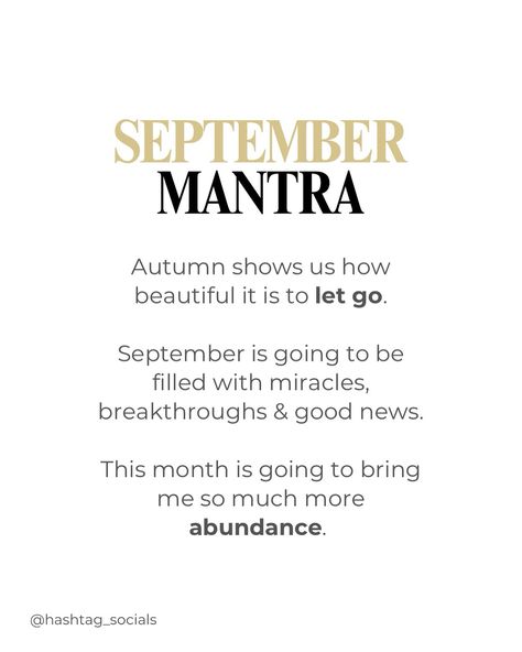 🍂 September whispers: embrace change, welcome abundance As autumn leaves teach us the beauty of letting go, let’s open our hearts to the miracles September has in store. What are you releasing to make room for breakthroughs? Remember: This month is your canvas for creating abundance. Paint it with intention, gratitude, and hope. #SeptemberMantras #september #fallvibes🍃🍂 #fallislife #fallautumn #cozyfall #cozyfarmhouse #autumn🍁 #autumnmood #octobercolors #fallleaves #bermonths #halloweend... Ber Months, Embrace Change, Cozy Fall, Remember This, How Beautiful, Autumn Leaves, Good News, Gratitude, Letting Go