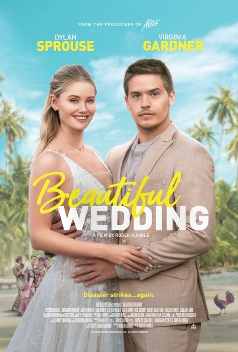 Click to View Extra Large Poster Image for Beautiful Wedding Virginia Gardner, Movies To Watch Teenagers, Wedding Movies, Dylan Sprouse, Weddings By Color, Beautiful Disaster, Wedding Posters, Horror Music, Romantic Movies