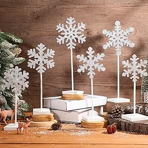 Rustic Fireplace Decor, Winter Table Centerpieces, Snowflake Centerpieces, Snowflake Table, Winter Table Decor, Christmas Snowflakes Decorations, Winter Party Decorations, Wood Snowflake, Christmas Fireplace Decor