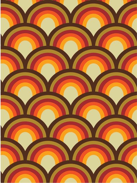 Antique Houses, 60s Theme, Aarhus Denmark, 60s Patterns, Scene Aesthetic, Antique House, Retro Graphics, Orange Design, Retro Fabric