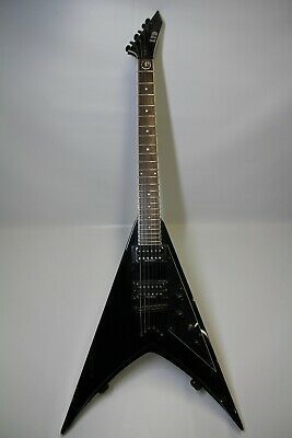 V2 Guitar, Dave Mustaine Guitar, Electronic Guitar, V Guitar, Guitar Things, Flying V Guitar, Esp Guitars, V Black, Types Of Guitar