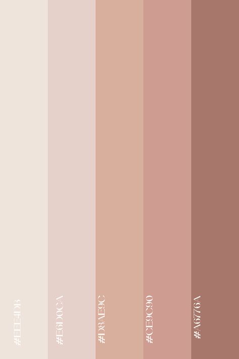 I like this color scheme Pink Neutral Colour Palette, Neutral And Pink Aesthetic, Aesthetic Room Colours, Neutral Pallete Color Code, Neutrals And Pink Color Palette, Pink Pallete Color Pastel, Color Palette Feminine Neutral, Blush Neutral Color Palette, Shades Of Pink Palette