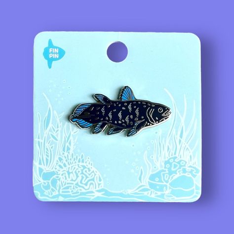 Coelacanth Enamel Pin

A unique gift for nature lovers! This enamel pin features a fossilized coelacanth, a prehistoric fish that survived the extinction of the dinosaurs. #coelacanth #fossil #nature . #Logos #Shark_Bag #Aries_Aesthetic #Sea_Creatures_Art Cool Enamel Pins, Prehistoric Fish, Nature Logos, Enamel Pin Design, Shark Bag, Aries Aesthetic, Sea Creatures Art, Teen Stuff, Patch Ideas